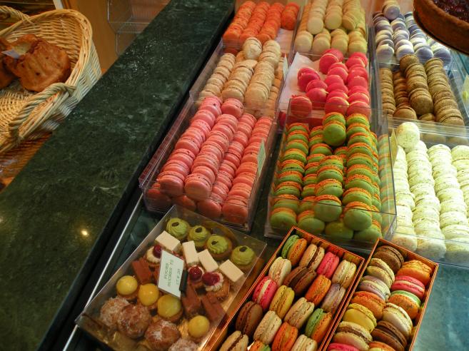  macarons, patisserie Gérard